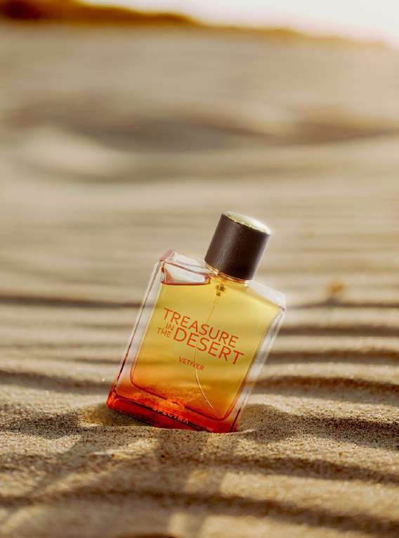 Treasure In The Desert, perfume árabe cítrico fresco de Dubái disponible en Chile