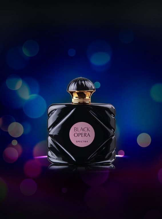 Black Opera — perfume árabe oriental floral de Dubái disponible en Chile