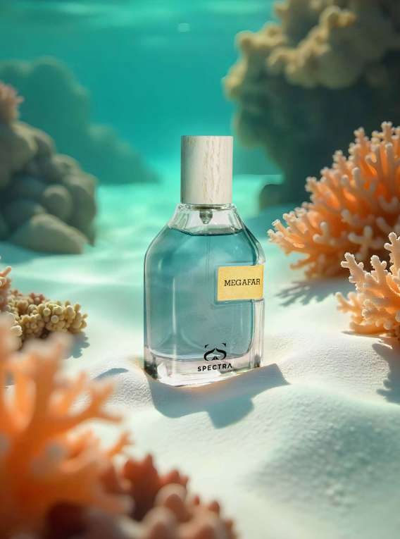 Megafar, perfume árabe acuático fresco de Dubái disponible en Chile
