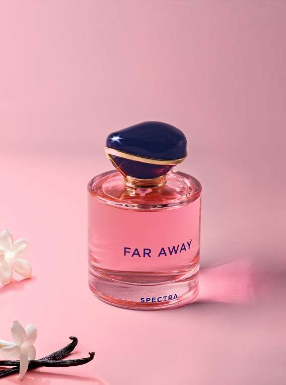 Far Away, perfume árabe oriental floral de Dubái disponible en Chile