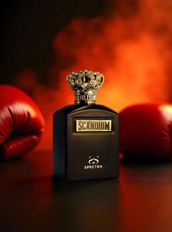 Scandium, perfume árabe amaderado de Dubái disponible en Chile