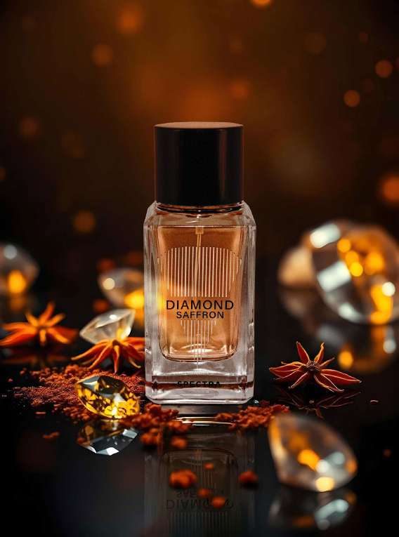 Diamond Saffron, perfume árabe almizclado de Dubái disponible en Chile